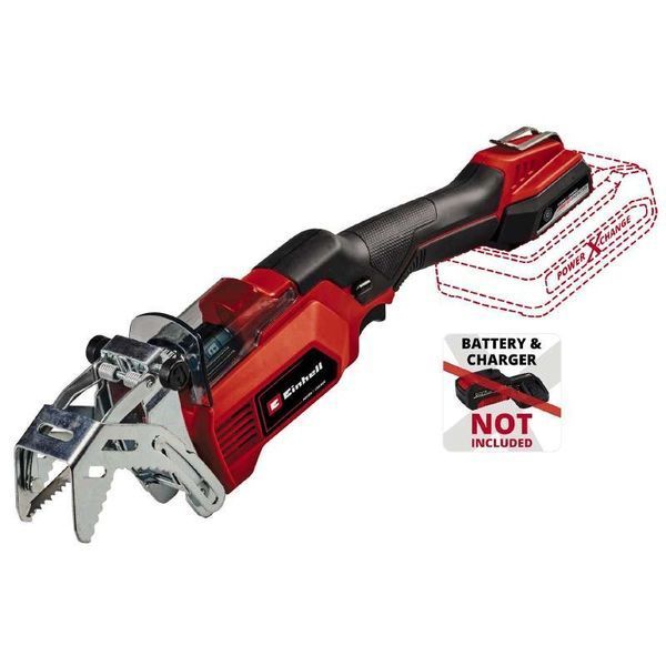 Пила сабельная аккумуляторная Einhell X-Change GE-GS 18/150LI-Solo PXC 18В пропил 100/80мм ход 20мм 1.28кг без RC_3408290 фото