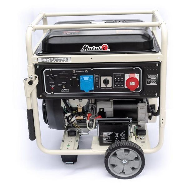 Бензиновый генератор Matari MX14003E 10/11 кВт RI_MMX-14E3 фото
