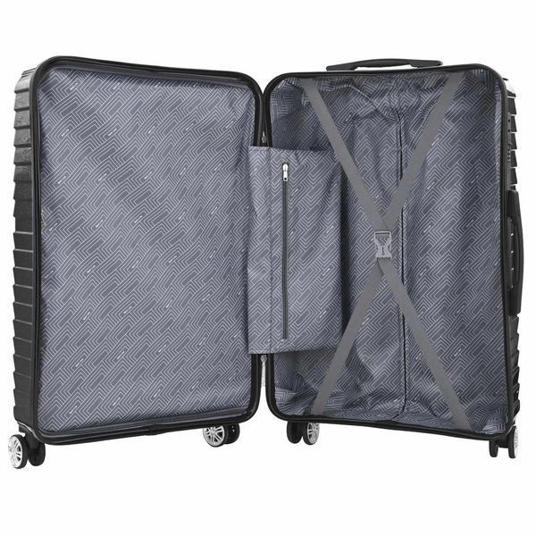 Чемодан Semi Line 24" (M) Black (T5765-2) DS_DAS302951 фото