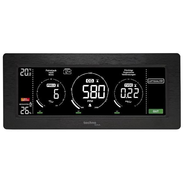 Метеостанція Technoline WL1035 Black (WL1035) DS_DAS302447 фото