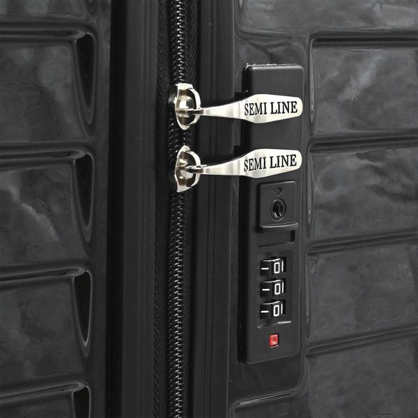 Чемодан Semi Line 24" (M) Black (T5765-2) DS_DAS302951 фото