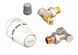 Danfoss Комплект термостатичний Regus RA+RA-FN+RLV-S, 1/2", кутовий RC_015G5301 фото 2