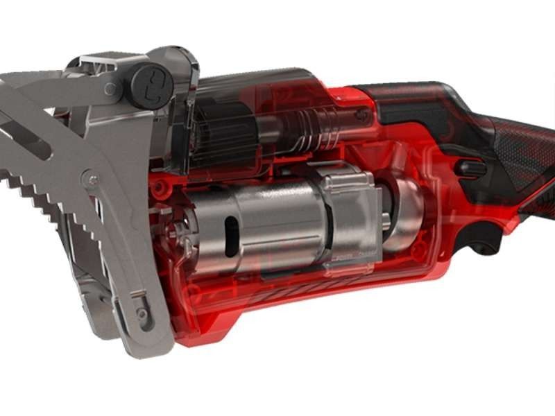 Пила сабельная аккумуляторная Einhell X-Change GE-GS 18/150LI-Solo PXC 18В пропил 100/80мм ход 20мм 1.28кг без RC_3408290 фото