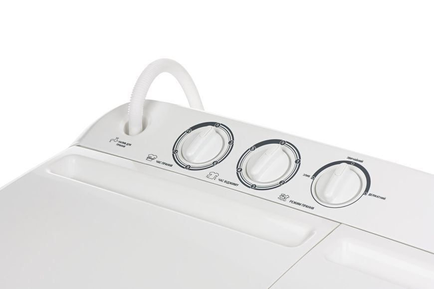 Стиральная машина ARDESTO полуавтомат., 6кг, 1350, A, 41см, отжим, белый RC_WMH-W60C фото