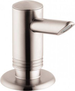 Дозатор для моющих средств Hansgrohe, 300мл, стальной RC_40418800 фото