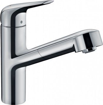 Змішувач для кухні Hansgrohe Focus M42, довж.виливу - 225мм, витяжний, 1важіль, KM150, хром RC_71814000 фото