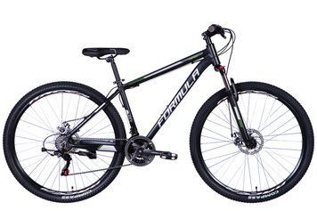 Велосипед алюминий 29" Formula MOTION AM DD рама-17" черно-зеленый (матовый) 2024 VT_OPS-FR-29-295 фото