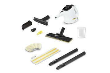 Пароочисник Karcher SC 1 EasyFix, 1200Вт, 200мл, 3Бар, білий RC_1.516-401.0 фото