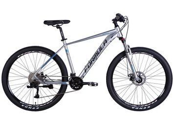Велосипед AL 27,5" Formula ZEPHYR 2.0 DD CS рама-17" срiблястий 2025 VT_OPS-FR-27,5-011 фото