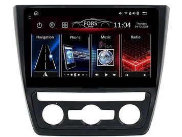Штатная автомагнитола FORS.auto FS 2 PRO для Skoda Yeti (2+32Gb, 10") 2014-2017 FA_FS-2042 фото