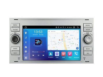 Штатна автомагнітола FORS.auto FS 2 PRO для Ford Focus/Mondeo/S-Max/C-Max/Kuga/Fiesta/Fusion (2+32Gb, 7", silver) 2005-2011 FA_2 PRO-FDSK фото