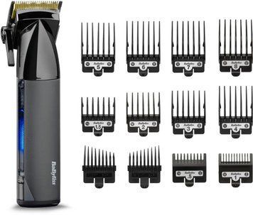 BaByliss Машинка для стрижки Super-X Metal Series, акум., насадок-12, швидка заряд, сумка для зберігання, сталь. RC_E991E фото