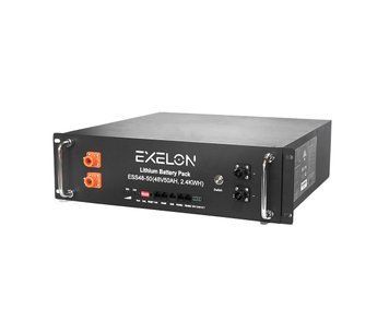 Аккумуляторная батарея Exelon LiFePO4 48V 50AH 2400Wh, (BMS 50/50A)(482х450х133), 25,6kg 6000 циклов U_37180 фото