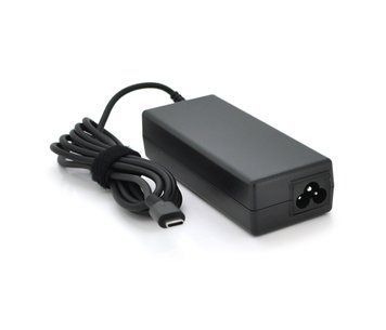 Блок питания MERLION для ноутбука HP 90W штекер Type-C, длина 0,9м + кабель питания U_28344 фото