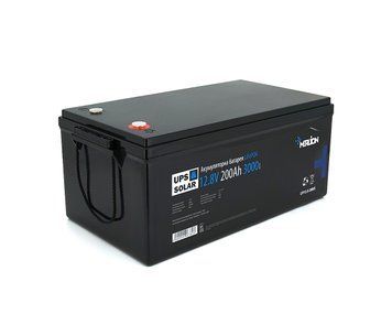 Акумулятор літій залізо фосфатний Merlion LiFePO4 12 8V 200AH (522x270x225) 3000 циклів U_6780 фото