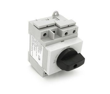 Поворотный выключатель наружного монтажа HGN4-NL1-32, DC1000V, 32A, 4P, IP66, Grey U_36345 фото