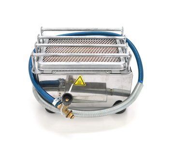 Підлоговий газовий обігрівач Voltronic LPG для обігріву та приготування їжі, шланг з регулятором у комплекті. U_34400 фото
