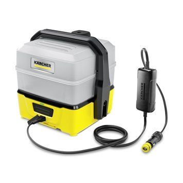 Мінімийка низького тиску Karcher OC 3 PLUS CAR, 5бар, 120л/год, шланг 2.8м, бак для води 7л, вага 2.2кг (без акумулятора та RC_1.680-034.0 фото