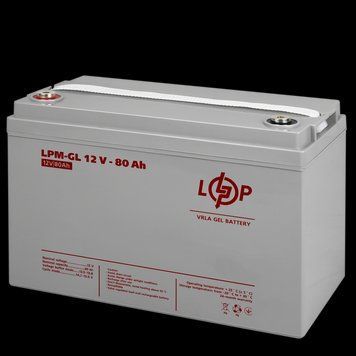 Аккумулятор гелевый LPM-GL 12V - 80 Ah LP_15267 фото