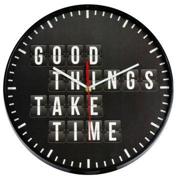 Годинник настінний Technoline 775485 Good Things Take Time (775485) DS_DAS301212 фото