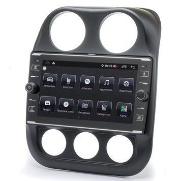 Штатная автомагнитола Prime-X 22-810/9K, 4+64, 4G для JEEP Compass 2011-2016 PX_2000000021584 фото