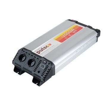 Перетворення. напруги PULSO/ISU-2000/12V-220V/2000W/USB-5VDC2.0A/син.хвиля/клеми OL_00000054563 фото