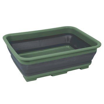 Таз складной Bo-Camp Washing Bowl Collapsible 7L Grey/Green (6303690) DS_DAS302124 фото