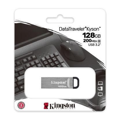 Накопичувач Kingston 128GB USB 3.2 Type-A Gen1 DT Kyson RC_DTKN/128GB фото