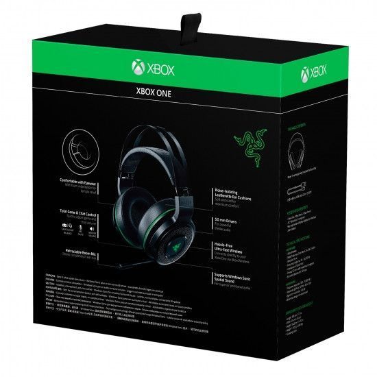 Наушники Razer Thresher - Xbox One, black/green RC_RZ04-02240100-R3M1 фото