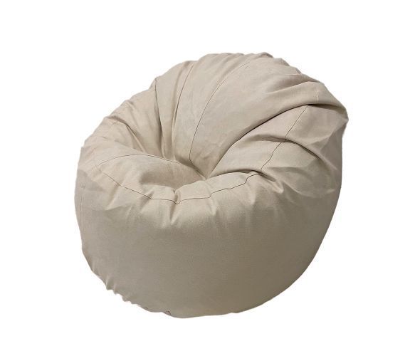 Кресло &ndash; мешок Voltronic Облако 100 см (3XL) Велюр Great Ecru U_31535 фото