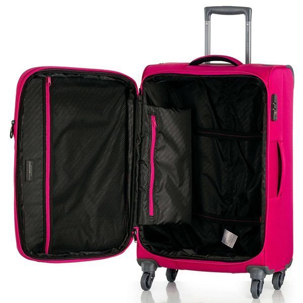Валіза Swissbrand Silkeborg (L) Fuchsia/Light Grey (SWB_LLSIL941L) DS_DAS302350 фото