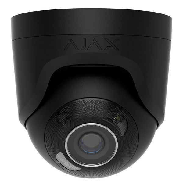 IP-камера Ajax TurretCam HL, 8 Мп, з гібридним підсвічуванням, Black U_43681 фото