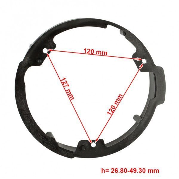 Проставки под динамики 165 мм / 6.5" ACV 271114-13 для автомобилей Ford C-Max, Focus AV_271114-13 фото