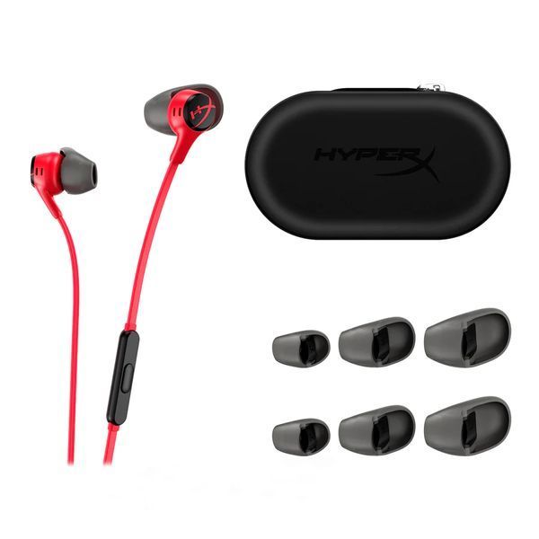 Гарнітура Cloud Earbuds II 3.5 мм Red HyperX RC_705L8AA фото