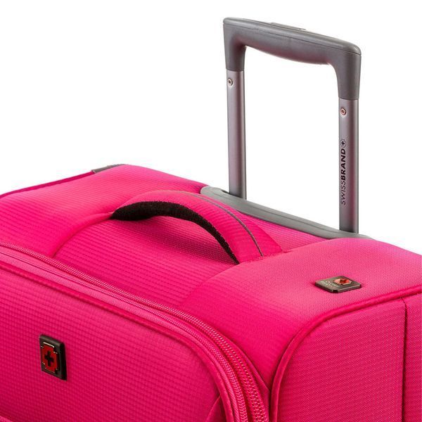 Валіза Swissbrand Silkeborg (L) Fuchsia/Light Grey (SWB_LLSIL941L) DS_DAS302350 фото