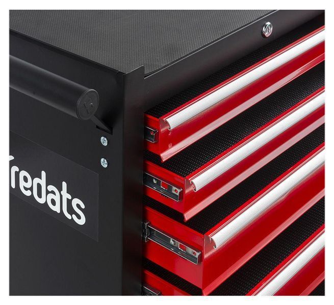 Візок для майстерні з інструментами REDATS 7 шухляд COMPACT Black KM_07-05-55 фото