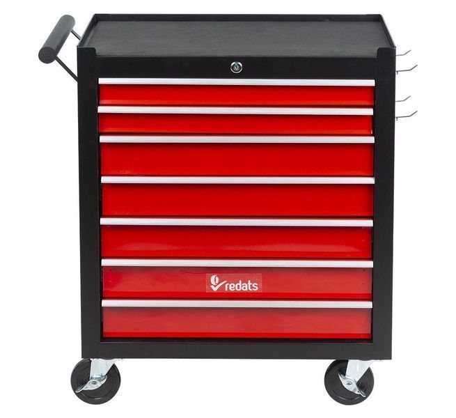 Візок для майстерні з інструментами REDATS 7 шухляд COMPACT Black KM_07-05-55 фото