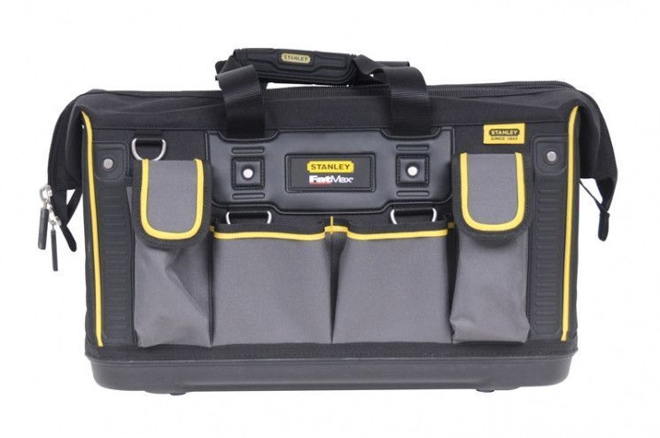Сумка для інструменту Stanley FatMax Open Mouth, 18", до 20кг, велика місткість, міцні зовнішні кишені, 50х30х29см RC_FMST1-71180 фото
