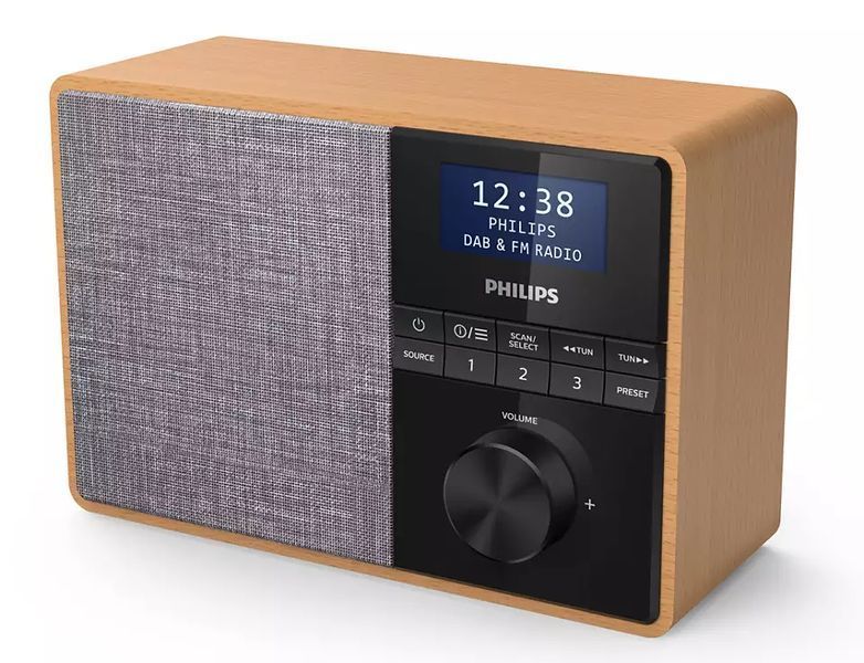 Радиочасы TAR5505 FM/DAB+, 5W, LCD, Wireless Philips RC_TAR5505/10 фото