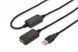 Кабель Digitus Подовжувач USB 2.0 Active Cable, A/M-A/F, 20 m RC_DA-73102 фото 1