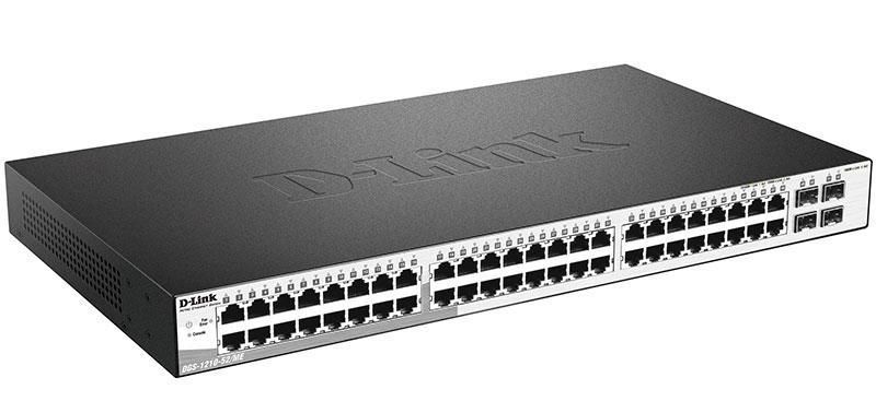 Коммутатор D-Link DGS-1210-52/ME revB 48xGE, 4xSFP, MetroEthernet RC_DGS-1210-52/ME фото