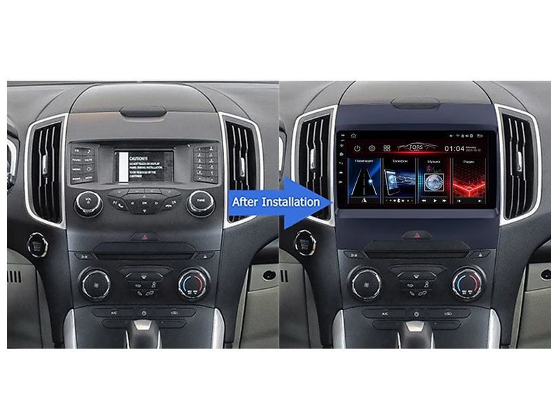 Штатна автомагнітола FORS.auto FS 6 MAX для Ford Edge 2015-2018 FA_FS-6136 фото