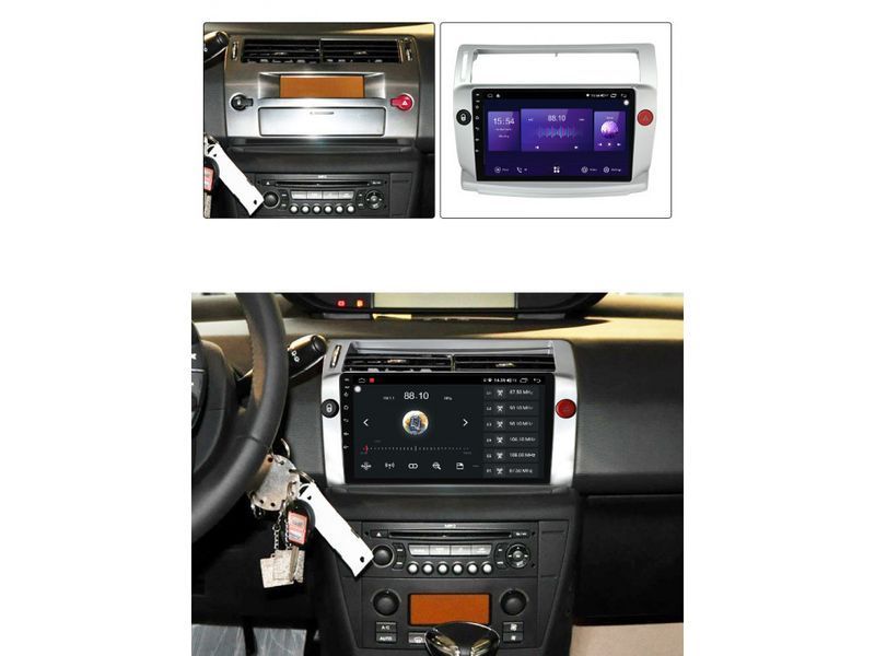 Штатна автомагнітола FORS.auto M200 для Citroen C4 2004-2011 FA_1345-M200 фото