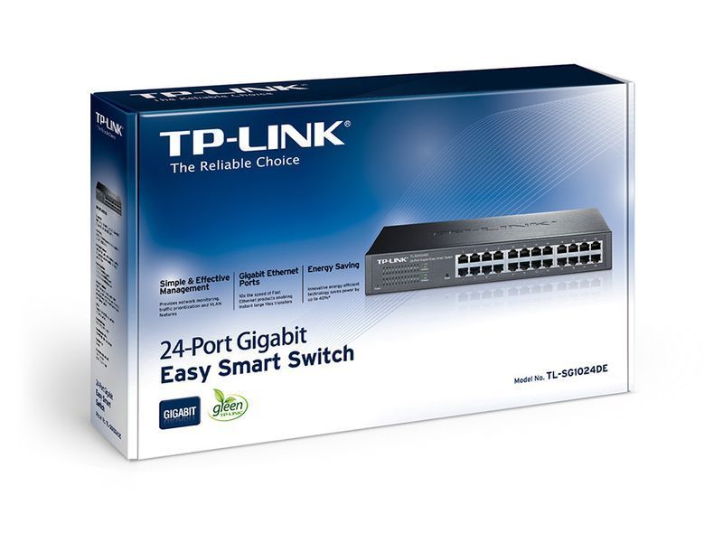Коммутатор TP-LINK TL-SG1024DE 24xGE, WebSmart RC_TL-SG1024DE фото