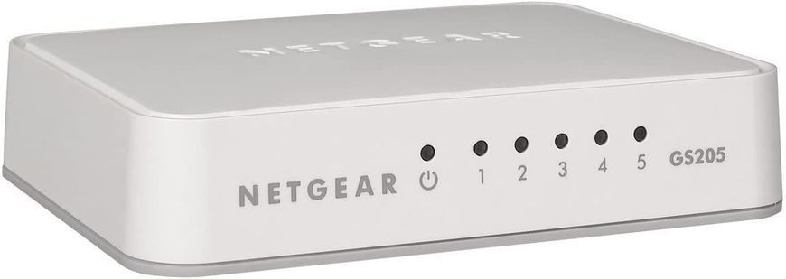 Комутатор NETGEAR GS205 5xGE, Некерований RC_GS205-100PES фото