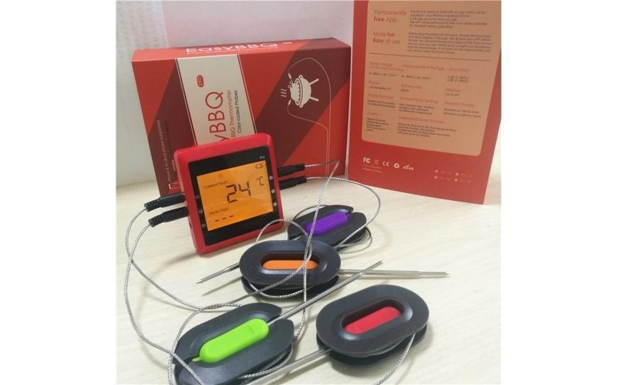 Выносной Bluetooth термометр EasyBBQ Pro4 GR_008969 фото