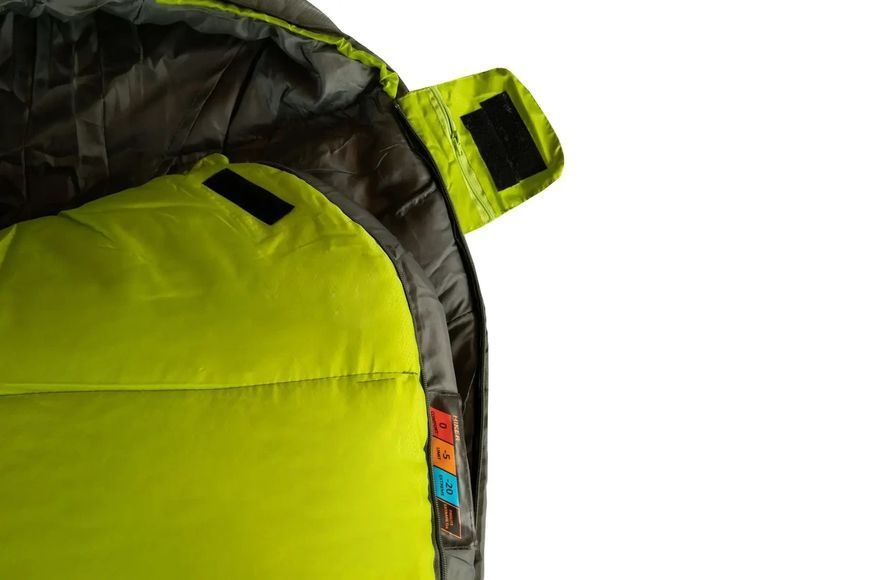 Спальний мішок Tramp Hiker Compact кокон лівий olive/grey 185/80-55 UTRS-052С TM_UTRS-051C-L фото