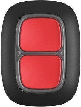 Беспроводная тревожная кнопка Ajax DoubleButton черная RC_21053 фото