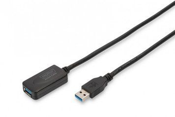 Кабель Digitus Удлинитель USB 3.0 Active Cable, A/M-A/F, 5 m RC_DA-73104 фото