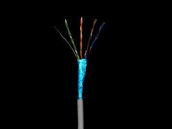 Кабель кручена пара GEAR FTP 4x2x0,51 Cat6, CCA, для внутрішніх робіт 305m U_36002 фото